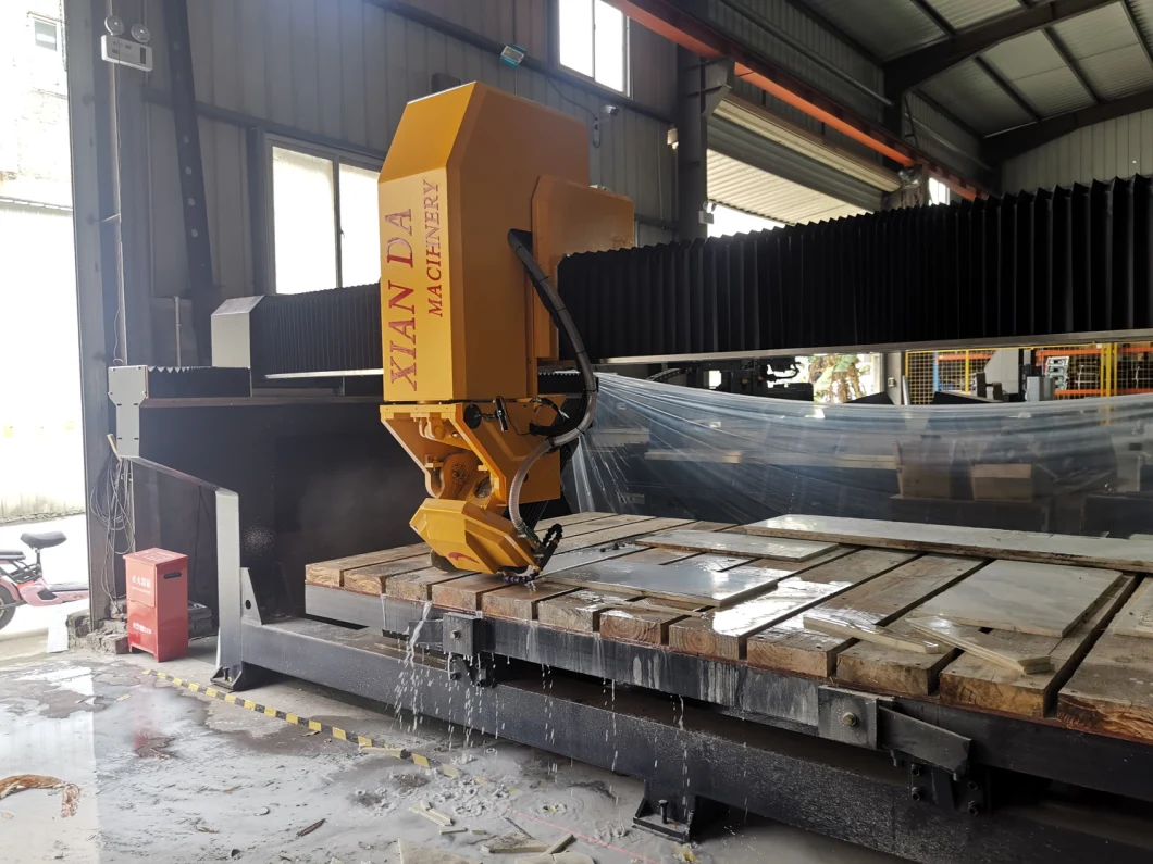 ΜΟΝΑΔΙΚΗ τέμνουσα μηχανή γεφυρών Monoblock για το μαρμάρινο και συμπυκνωμένο Stone zdcm-400 0