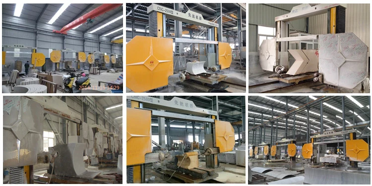  CNC γρανίτη μαρμάρινη πέτρινη τέμνουσα μηχανή πριονιών καλωδίων διαμαντιών για το φραγμό κοπής, ειδική μορφή Stone