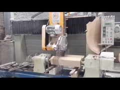 Δύο PCS 380V μονοπυλώνα πέτρα κόψιμο μηχανή 16kw Baluster