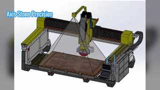Axis Stone Cutter Precision για σύνθετα σχήματα