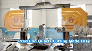 Xianda DISCOVERY 4 CNC Diamond Wire Saw | Μηχανή προφίλ πέτρας 4 αξόνων για στήλη, επιτύμβια στήλη