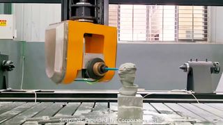 Leader 1500, 6 αξόνων cnc πριόνι γέφυρας