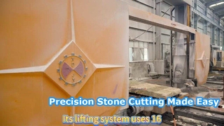 CRM‑3500 CNC 4-Axis Diamond συρμάτινο πριόνι | Μηχανή κοπής πέτρινης ρωμαϊκής στήλης & πλάκας τόξου