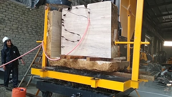 15T CNC το καλώδιο διαμαντιών είδε τη μηχανή για τη γρήγορη κοπή