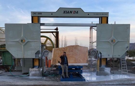 Το καλώδιο διαμαντιών υψηλής ταχύτητας είδε τη μηχανή για το υψηλές τέμνον πλάτος & τη δυνατότητα