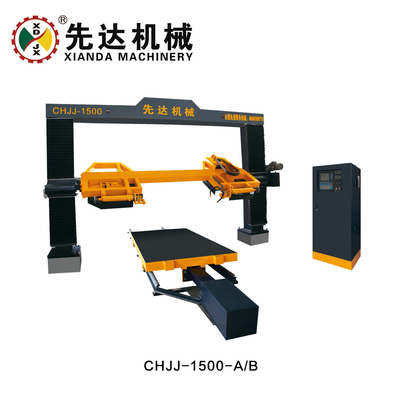 CNC κυκλικά μηχανήματα chjj-1500 Xianda τεμνουσών μηχανών πλακών πέτρινα