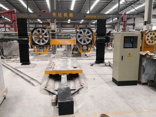 CNC κυκλικά μηχανήματα chjj-1500 Xianda τεμνουσών μηχανών πλακών πέτρινα