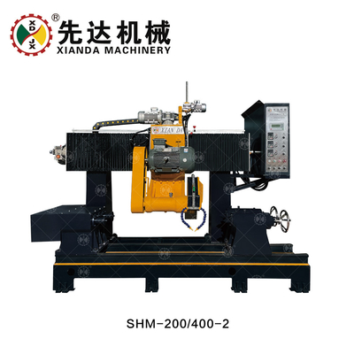 Δύο PC κάγγελων PLC & CNC τεμνουσών μηχανών πέτρινη τέμνουσα μηχανή