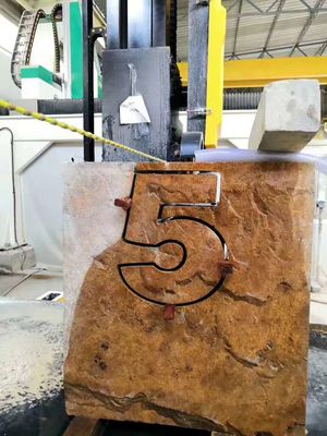 Ανακάλυψη 4 CNC Diamond Wire Saw Machine Για Μαρμάρινο Γρανίτη