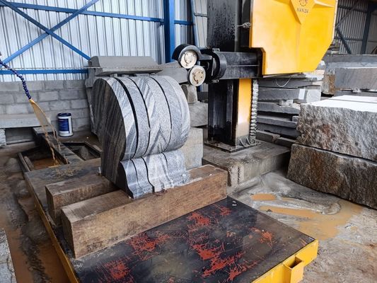 Ανακάλυψη 4 CNC Diamond Wire Saw Machine Για Μαρμάρινο Γρανίτη