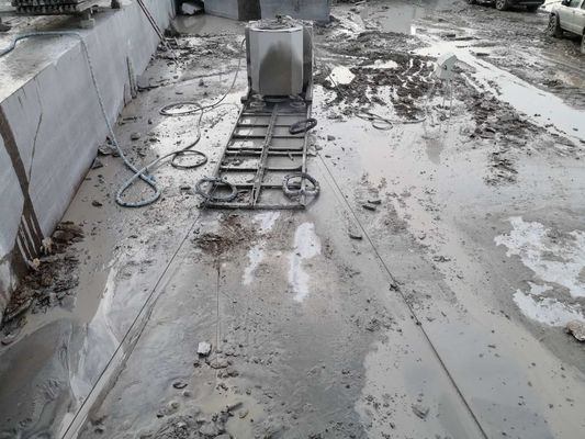 Το καλώδιο διαμαντιών λατομείων είδε τη μηχανή για το μαρμάρινο χαλαζία γρανίτη εμποδίζει την κοπή