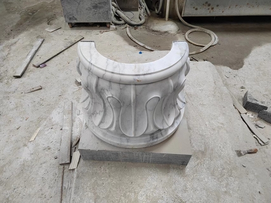 4 Άξονας Arc Slab Column Carving Machine Για Μαρμάρινο Ganite Bulestone Jade Agate