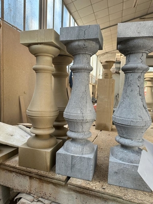 Δύο τεμάχια Baluster στήλη κοπτική μηχανή με υψηλή δύναμη κοπής και 7.5kw κύριο κινητήρα