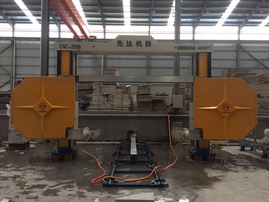 CNC διαμαντένιο σύρμα πριόνι για την κοπή διαφορετικών μορφών πέτρες