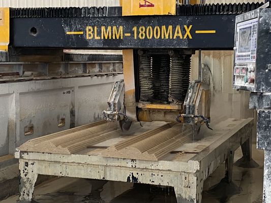 Μηχανή κοπής προφίλ πέτρας με διπλή ακτίνα γέφυρα τύπου γραμμικής κοπής και άλεσης