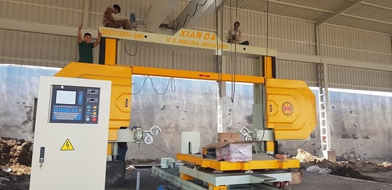 Τρίχωμα από μαρμάρινο/γκρανίτη με διαμαντένιο πριόνι CNC για το προφίλ