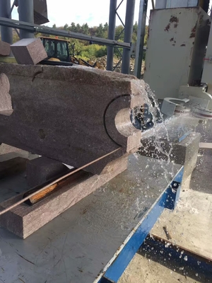 Τρίχωμα από μαρμάρινο/γκρανίτη με διαμαντένιο πριόνι CNC για το προφίλ