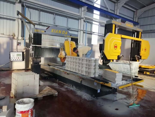 Ηλεκτρονική μηχανή PLC/CNC για την κατασκευή προφίλ δομής λιθόστρωσης