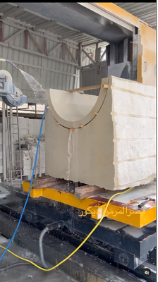 4 άξονες Cnc Diamond Wire Saw Machine με υψηλής απόδοσης κοπή