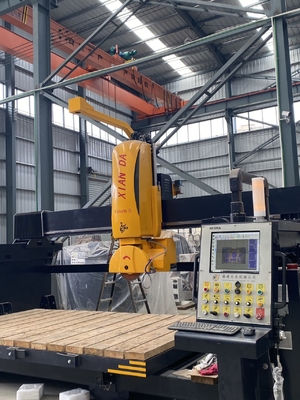 5 άξονες CNC μηχανή κοπής γέφυρα για 3D ειδικά σχηματισμένα