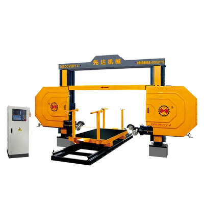 4 άξονες CNC Diamond Wire Saw Machine με μήκος καλωδίου 16,7m