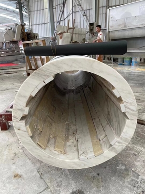 4 άξονες CNC Diamond Wire Saw Machine με μήκος καλωδίου 16,7m