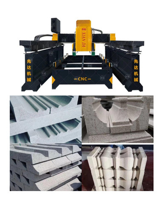 3 άξονες CNC διπλής δομής γέφυρα τύπου γραμμικής κοπής και αλεξίστρωσης