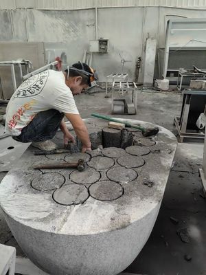 Μηχανή τρύπησης για ταφόπλακα, πέτρινα φανάρια, νεροχύτη.