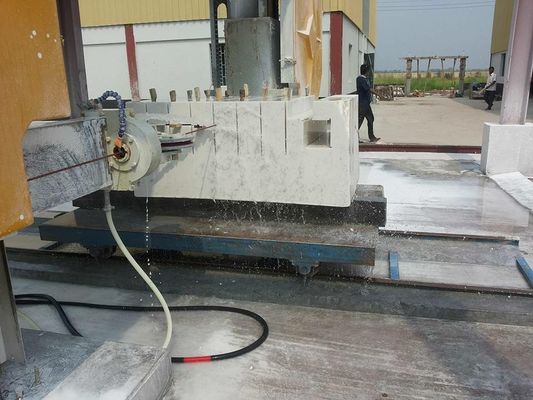 Μέγιστη επεξεργασία Μέγεθος 3500*3500*2100mm Μηχανή πριονίσματος διαμαντινού σύρματος για βαριά κοπή