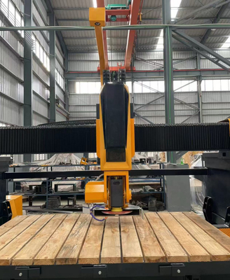5 άξονας CNC Bridge Saw Machine για μαρμάρινο μαγειρικό πάτωμα με την Ιταλία Esa Σύστημα αυτόματο πρόγραμμα λογισμικό πέτρα κοπή