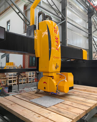 Ιταλικό Σύστημα 5 Άξων CNC Bridge Saw Milling Machinery Kitchen Sink Countertop Ειδικά σχήματα