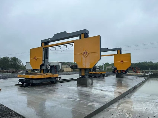 15kw κύριο κινητήρα Xianda Επαγγελματική πέτρα Trimming Wire Saw για το μπλοκ