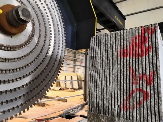 Μηχανή κοπής μπλοκ ακριβείας 65kW για γρανίτη, μάρμαρο