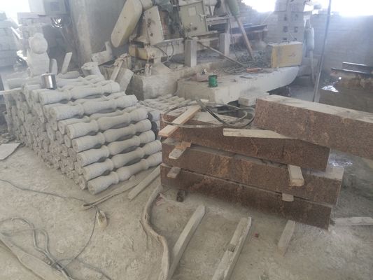 Μηχανή κοπής Baluster υψηλής απόδοσης 4PCS με έλεγχο PLC/CNC και μέγιστη διάμετρο επεξεργασίας 500 mm για πέτρα