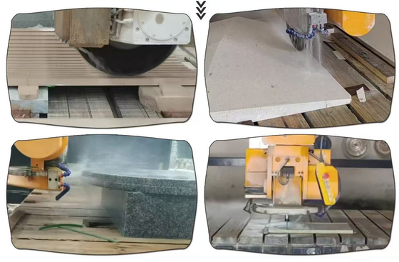 5 Axis Γέφυρα Μηχανή Κοπής Πέτρας Επαγγελματική Λύση για Γρανίτη Μάρμαρο