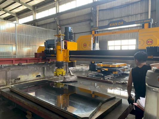 Μηχανή αυτοματοποιημένης άλεσης υψηλής απόδοσης τύπου γέφυρας για την επεξεργασία λίθων