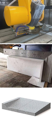 Τετράξονη γεφυροειδής μηχανή κοπής πέτρας με κλίση 0-60° Servo Motor