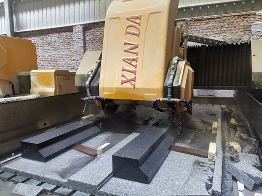 PLC/CNC Linear Profiling Machine for Marble Granite Bouble Blades