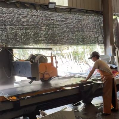 HSQB-600 Manual Stone Cutting Machine