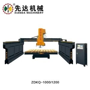 Infrared Middle Block Bridge Cutting Machine with 3200*2000mm Worktable 0-85° Tilting and 0-90° Rotation for Granite & Marble