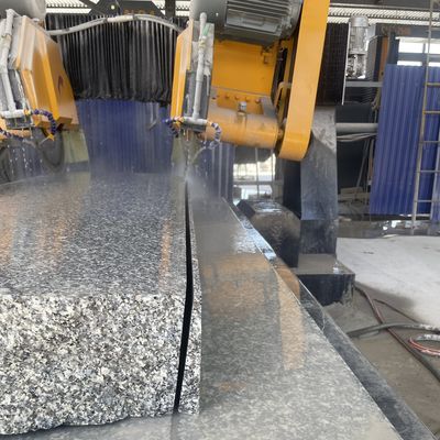 Four-Blade Arc-Slab Edge Cutting Machine with 0-60° Adjustable Angle and 1 Year Warranty for High-Precision Stone Edge Trimming