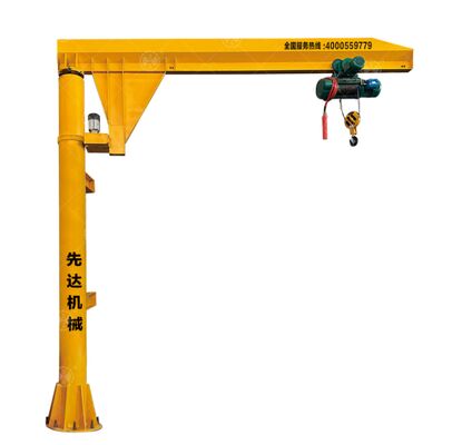 Γερανός πέτρας μονής βραχίονας 1 τόνου, εξοπλισμός ανύψωσης βαρέως τύπου για επεξεργασία πέτρας