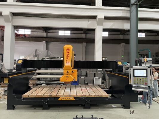 Διάμετρος λεπίδας 350-450mm 4 +1 Axis Bridge Cutting Machine