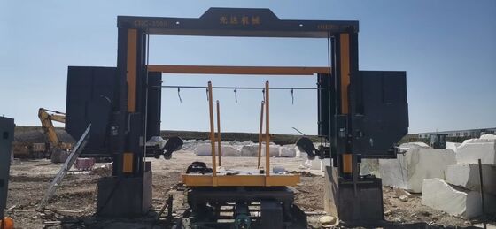 Μηχανή CNC για την επένδυση με διαμαντένιο σύρμα με 360° περιστρεφόμενο τραπέζι για μεγάλα μπλοκ 1,5M/1,8M/2,1M/2,2M/3,5M