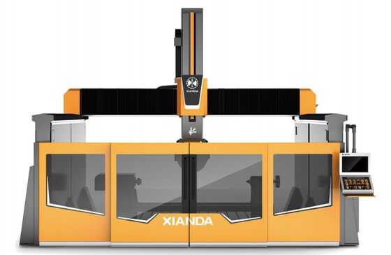 5+1 Άξονα Κέντρο Τεχνολογικής Επεξεργασίας για Γρανίτη Μαρμάριος 3D Γλυπτική, Tub