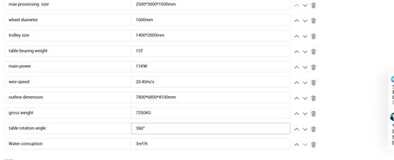Μηχανή CNC Mono Wire Saw 4 άξονες σύνδεση 2500x3000x1500mm για μαρμάρινο γρανίτη τόξο πλάκα στήλη Ρωμαϊκός πυλώνας πέτρα επεξεργασία κοπής