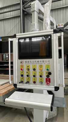 4 άξονες έξυπνη μηχανή κοπής πέτρας γέφυρα με 600mm πριονιστή λεπίδα υψηλής τεχνολογίας σύστημα CNC για επεξεργασία πλάκας μαρμάρου γρανίτη