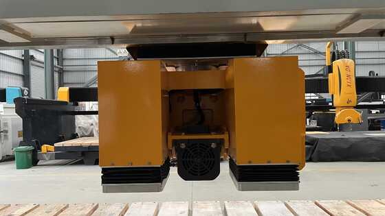 4 άξονες έξυπνη μηχανή κοπής πέτρας γέφυρα με 600mm πριονιστή λεπίδα υψηλής τεχνολογίας σύστημα CNC για επεξεργασία πλάκας μαρμάρου γρανίτη