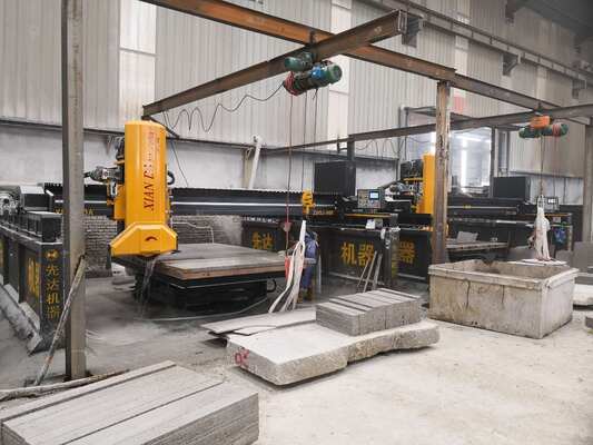 Μηχανή κοπής PLC πέτρας με υπερύθριη γέφυρα Laser Saw, κατάλληλη για επεξεργασία πλακών μαρμάρου και γρανίτη μεγάλης κλίμακας