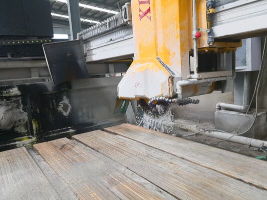 Μηχανή κοπής PLC πέτρας με υπερύθριη γέφυρα Laser Saw, κατάλληλη για επεξεργασία πλακών μαρμάρου και γρανίτη μεγάλης κλίμακας